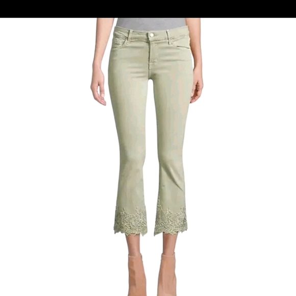 J Brand Denim - J Brand Selena Faded Gibson Embroidered Pants SIZE 25